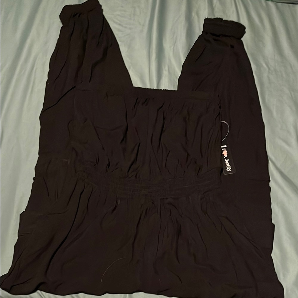 Justify Black Jumpsuit
